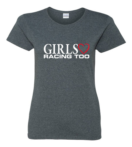 Girls Love Racing Women's T Shirt