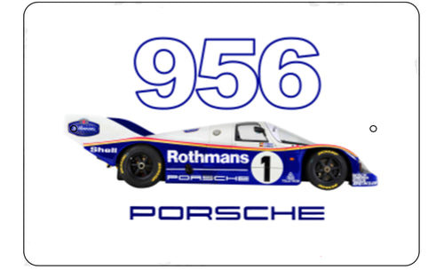 Rothmans 956 le Mans Aluminium Art Sign