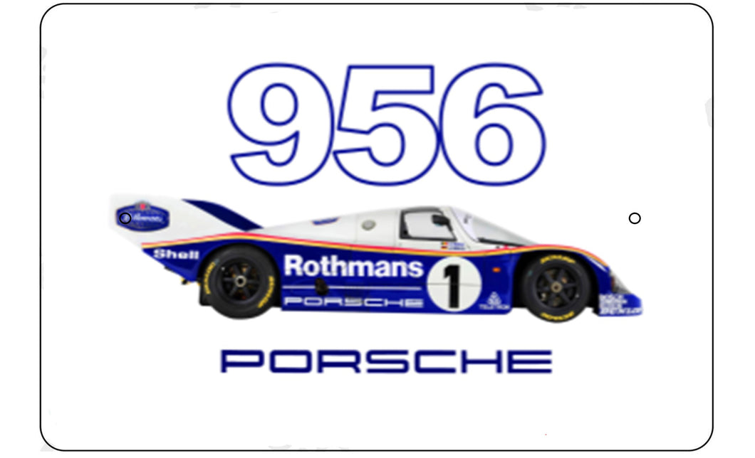 Rothmans 956 le Mans Aluminium Art Sign