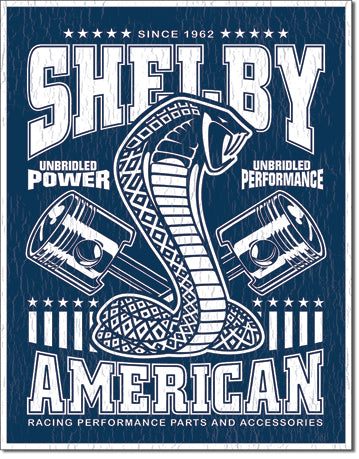 Shelby American Tin Sign